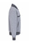 Buttoned a Print 3 Thread College Gray Boys' Sweatshirt 8088 - 2