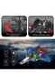 NEW E72 Blue RC Foam Fighter Jet, 360° Flip Stunt Drone, Altitude Hold Hover, LED Lights Toy - 3