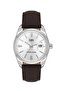 Silver Color 42 mm Men's Wristwatch with Calendar and Gift Packaging