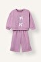 2-Piece Set Printed Sweatshirt Sweatpants Baby Girl I4765A526Au - 4