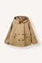 Water Repellent Boxy Fit Hooded Twill Beige Trench Coat H1618Ax26Au - 3