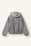 100% Cotton Overshirt Fit Hooded Jacket H0148Ax26Sp - 4