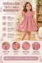 Girls' Muslin Dress Sleeveless Ruffle Summer Dress - 2
