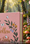 Wonderland Hardcover Notebook Lined Yellow 13X18 cm - 2