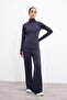 Ultra Soft Gathering High Waist Wide Leg Long Sports Pants H5290Ax26Au