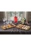 Flower Series Luxury Cast Metal Presentation and Serving Tray – Baton 34X18 cm - 3