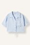 Girls' Crop Short Sleeve Shirt D7641A825Sm