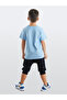 Shark'N Roll Boys' Summer T-Shirt Capri Shorts Set - 3