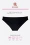 3-piece bikini Black women's panties - 3
