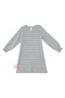 Teddy Bear Girl's Striped Dress - 4