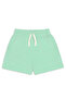 Mint Oversize T-Shirt Shorts Set Kids Unisex 100% Cotton - 8