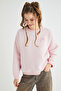 Licensed Printed Thick Pink Sweatshirt - 2
