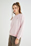 Licensed Printed Thick Pink Sweatshirt