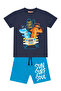 Shark Surf Boy Summer T-Shirt Shorts Set - 3