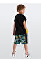 Vosvos Hawaiian Boy T-shirt Shorts Set - 2