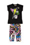 Good Vibes Girls' Summer Tunic Leggings Set - 3