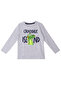 Gray Navy Blue Boy's Crocodile Island Baggy Suit CFF-16S1-012 - 5