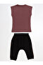 Monster Shark Boy's T-shirt Capri Shorts Set - 4