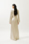 Mila Stone Evening Dress Beige - 7