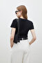 FIT WITH SHORT SLEEVE FIT BODY BLACK - 4
