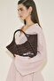 Tara Kabartma Leather Ç Bag Bordo - 2