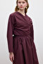 KIMONO STYLE PREMIUM SHIRT BORDO - 7