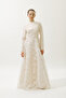 BRIDGERTON Evening Dress Ecru - 4