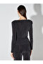 Quality Pieces from Çelebi Store Zero Roba Collar Shiny Look Blouse - 5