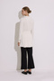 Draped Blouse with Tie Detail İnci̇ - 5