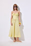 Tie-Corselet Dress Yellow - 2