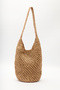 Braided Wicker Crossbody Bag Natural - 4