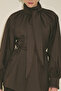 Tie-Neck Blouse Brown - 4