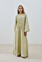 Tie-Dye Textured Dress Green - 2
