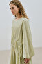 Tie-Dye Textured Dress Green - 3