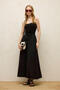 Bol Cut Linen Skirt Black - 4