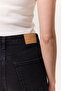 High Waist Flare Leg Jeans Black - 4