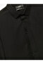 Slim Fit Half Italian Collar Long Sleeve Shirt - 5