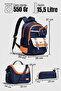 Catila Navy Blue Cat Design 3-Piece School Bag Set - Elementary School Backpack, Thermal Lunch Bag, and Pencil Case - 7