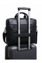 Black 15.6-17.3 Inch Laptop Bag - Organizer with Multiple Compartments for Computer and Briefcase - 6