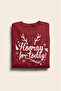 Girl's Sweatshirt 2 Thread Count Fleece-Lined Christmas-Themed - 3
