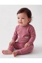 Baby Girl Seasonal 2-Piece Set Strawberry Embroidered Long Sleeve Cotton Comfortable Daily Set - 3