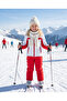 Girls and Boys Thick Inflatable Ski Pants with Elastic Waist - 5