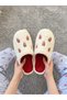 Women's 3-Piece Advantageous Home Slipper Set - Cherry - Strawberry and Heart Patterned Plush Indoor Slippers Package - 2