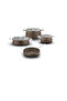 Stone-Age Terra 7 Piece Non-Scratch Fireproof Non-Stick Induction Cookware Set
