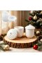11cm Acorn Box Candle Holder Silicone Mold K-1616, Stone Powder Polyester Cement Plaster Mold - 5
