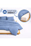 Luxury Ranforce Fabric 100% Cotton Double Duvet Cover Set 200X220 |   Elastic Sheet 180X200+25