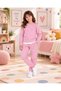 Kids & Baby Unisex Crew Neck Fleece-Lined Winter Sweatshirt Nursery Tracksuit Set 3-8 Years - 4