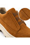 Kb 703 Tan Suede Laceless Casual Men's Shoes - 6