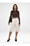 1267 Crew Neck Sweater-Dark Brown - 4