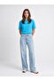 30312 100% Cotton Crew Neck T-Shirt-Turquoise - 4